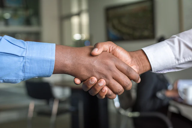 Trust, sealed with a handshake